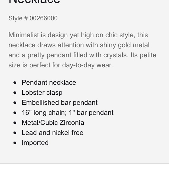 Express gold baguette delicate necklace - Picture 3 of 6